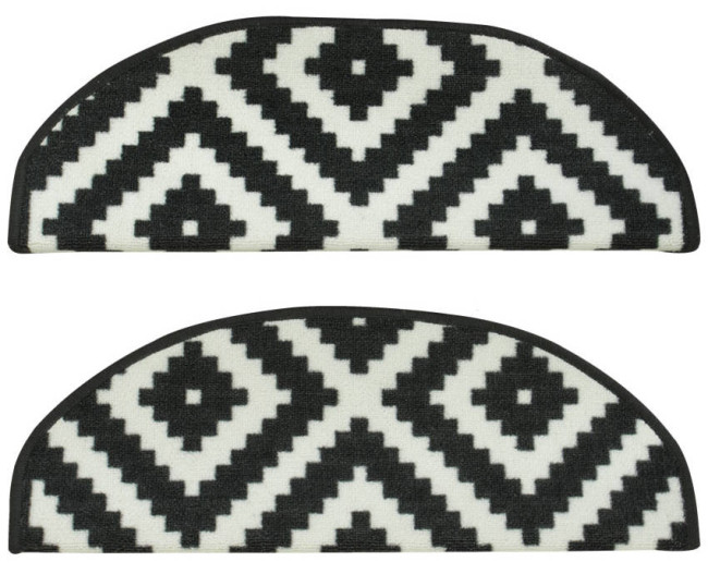 Nášľap na schody Romby 91 čierny