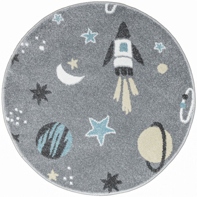 Koberec Lima C276A Rocket Space Grey sivý / krémový kuh