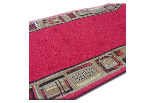 Protišmykový behúň JENA bordo