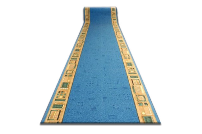 Protišmykový behúň JENA modrý