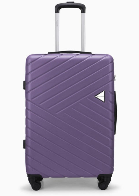 Stredný fialový kufor Malaga