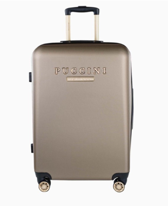 Stredný champagne kufor Los Angeles