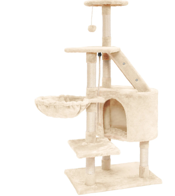Škrabadlo pre mačky béžové 380528 XXL
