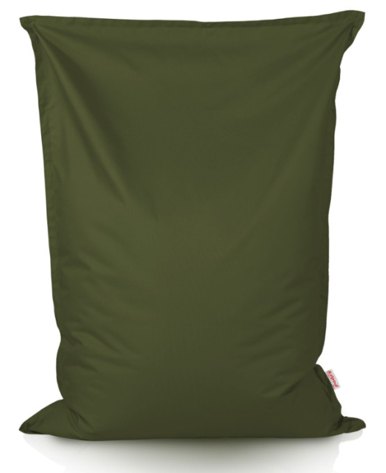 Vankúš na sedenie tmavozelený nylon