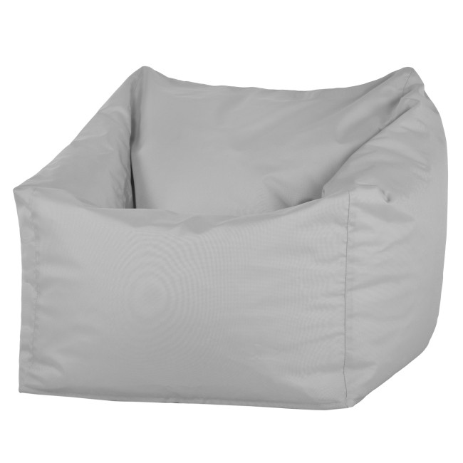 Sedací vak AMALFI strieborný (OUTDOOR)