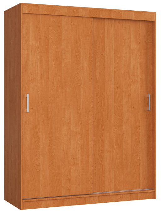Šatníková skriňa s posuvnými dverami 150 cm CLP mono olcha Šatníková skriňa s posuvnými dverami 150 cm CLP mono olcha