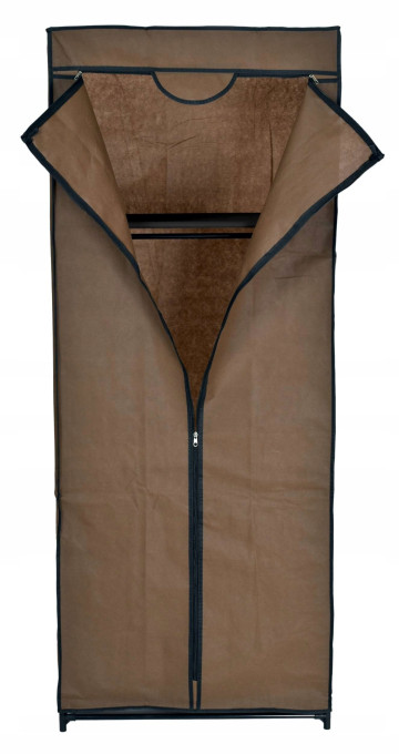 Šatníková skriňa FELA tmavohnedá