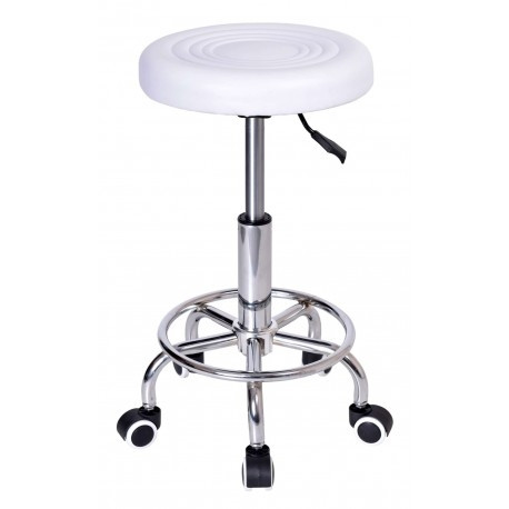 Barová stolička MONZA biela