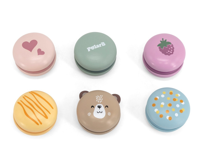 Drevené makrónky Viga 44087 6 ks