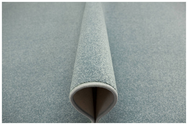 Metrážny koberec Miracle 40 sivý / modrý