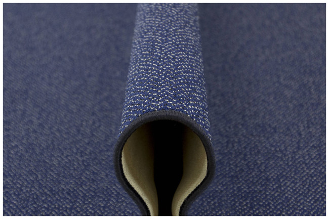 Metrážny koberec Pacific 82 modrý / sivý