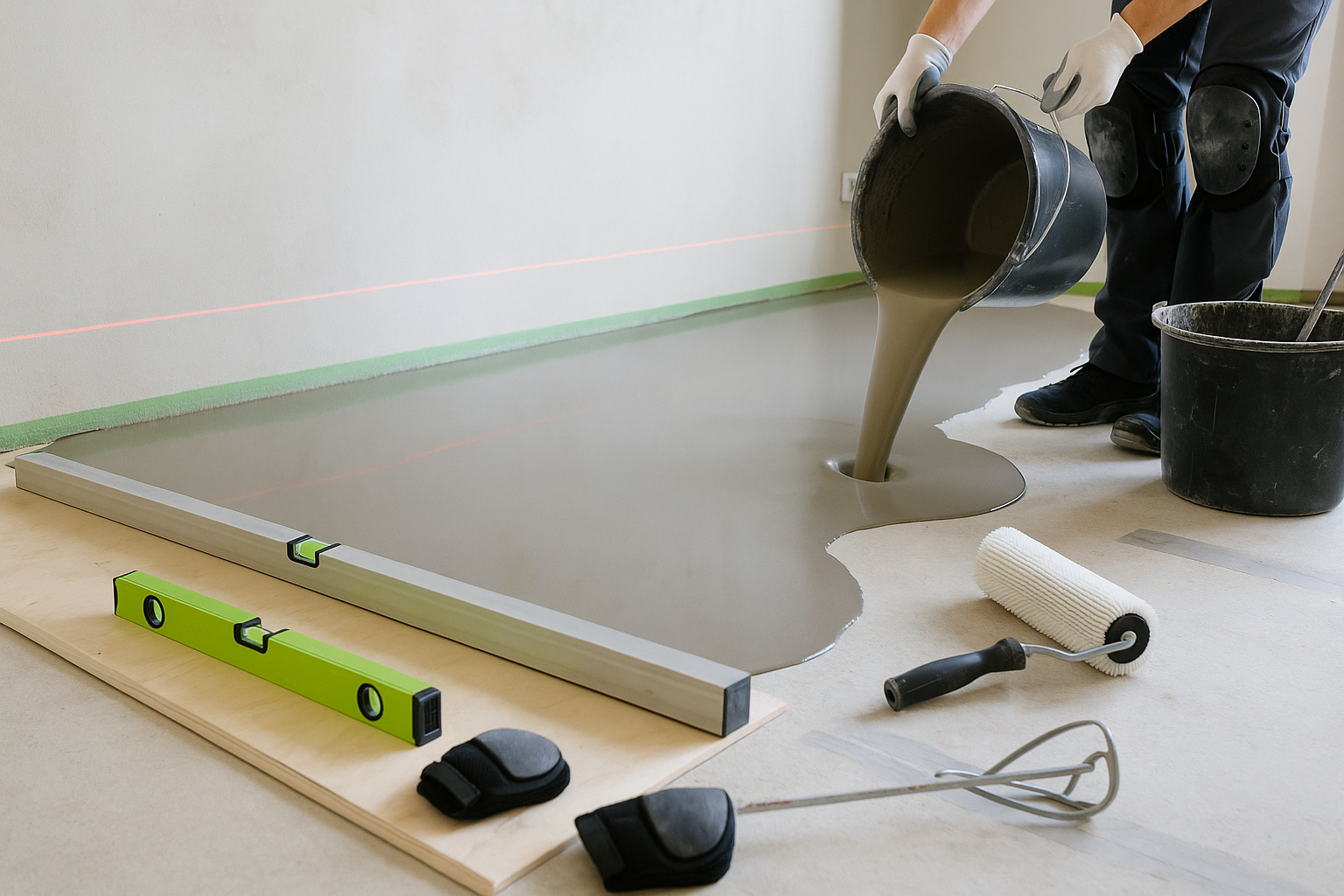 Ako vyrovnať podlahu?