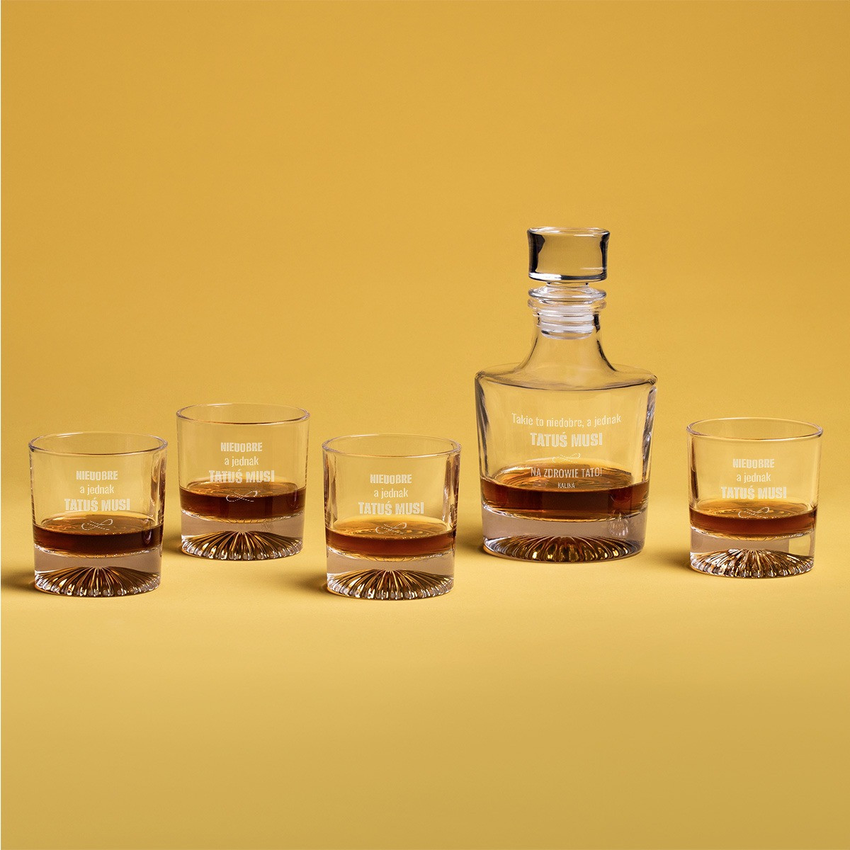 Sada pohárov a fľaše PUERTO na whisky 726729