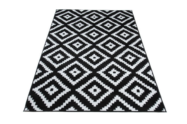 Koberec LUXURY L885D PP ESM čierny