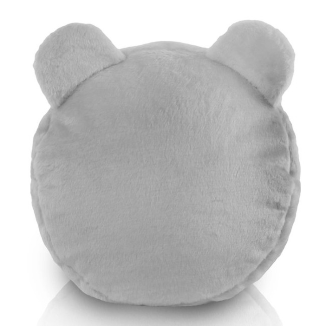 Plyšová podnožka TEDDY Yeti sivá