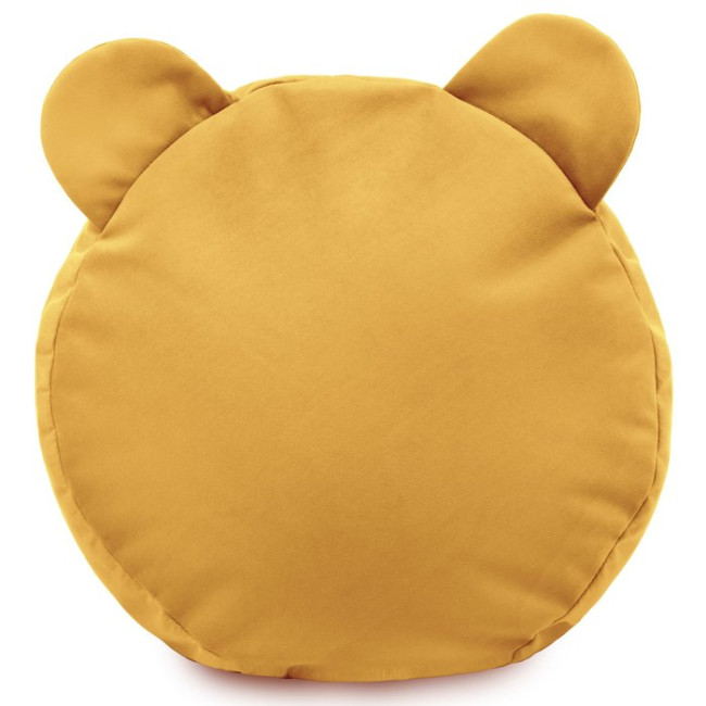 Plyšová podnožka TEDDY horčicová