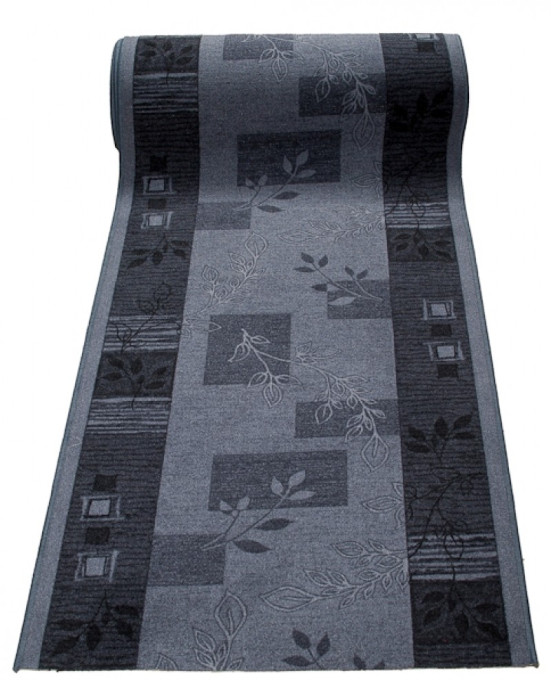 Protišmykový behúň AGADIR 97 BASALT sivý