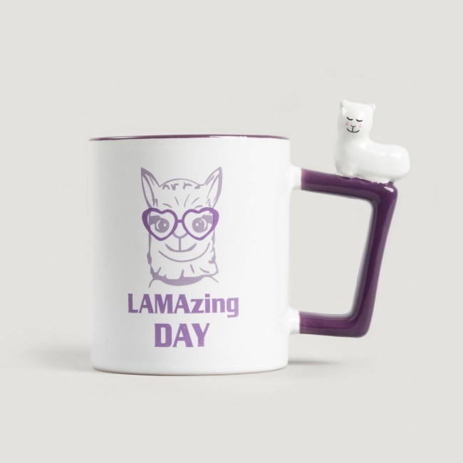 Hrnček PERU s lamou 747281 380 ml