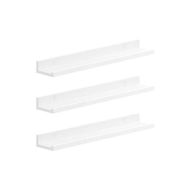 Sada troch nástenných políc LWS061W01