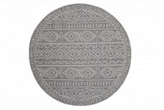 Koberec ARRUBA 4917 sivý kruh