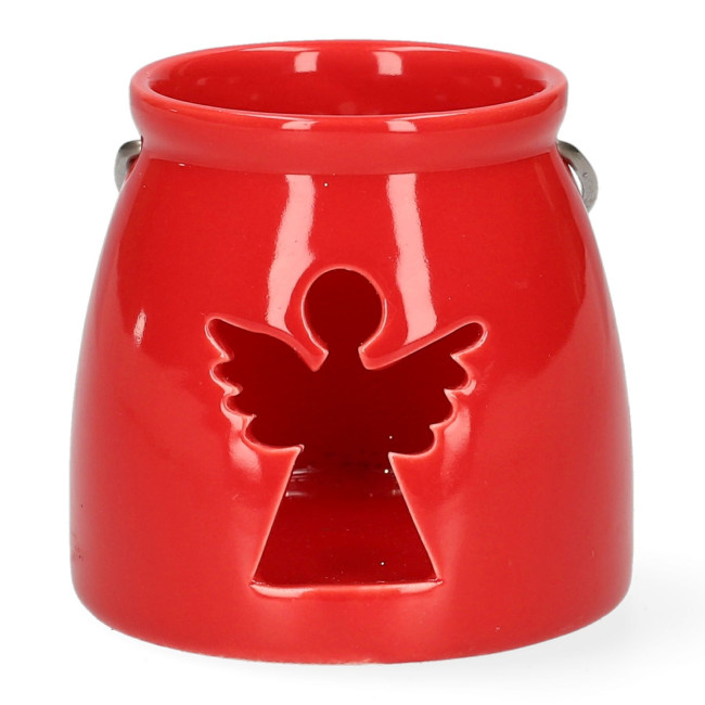 Lampáš LANERN červený s anjelom 982648