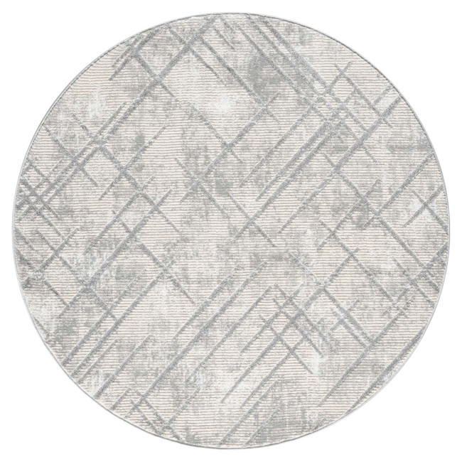 Koberec Antique 245 sivý, kruh