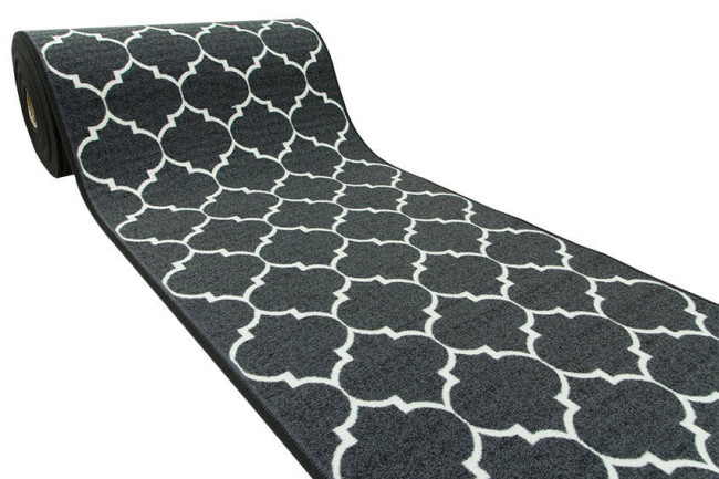 Protišmykový behúň Clover ďatelina tmavosivý