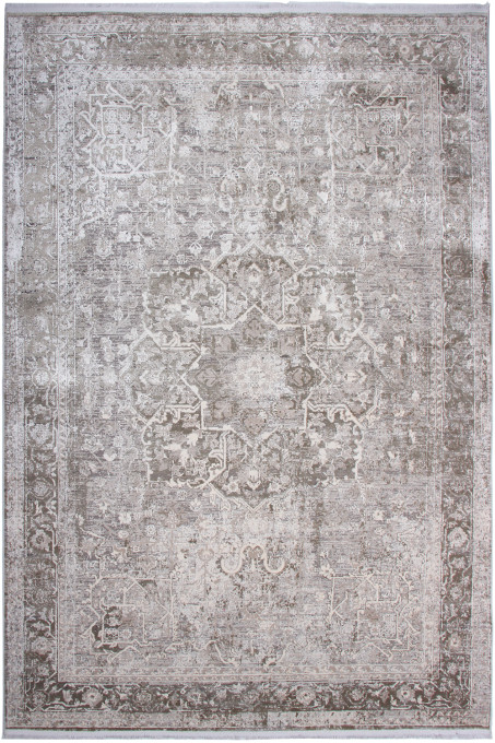 Koberec Aspen M208D tmavosivý / béžový