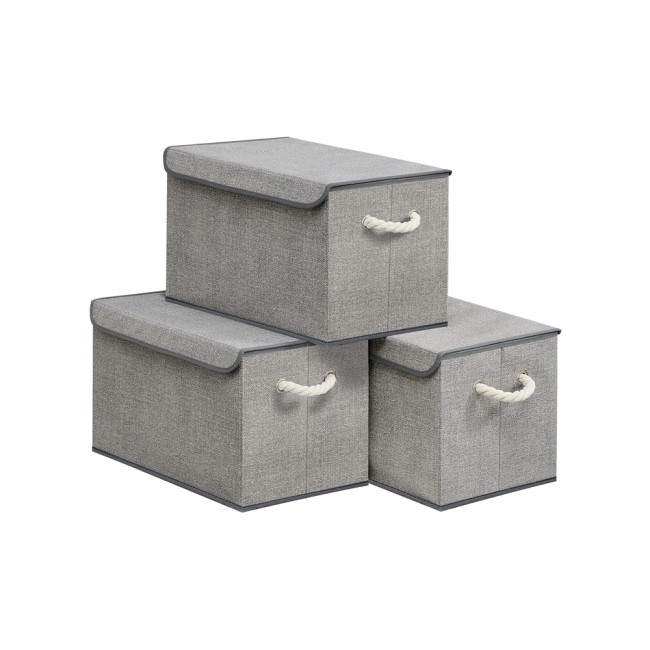 Set stohovateľných boxov RFB050GD01 (3 ks)