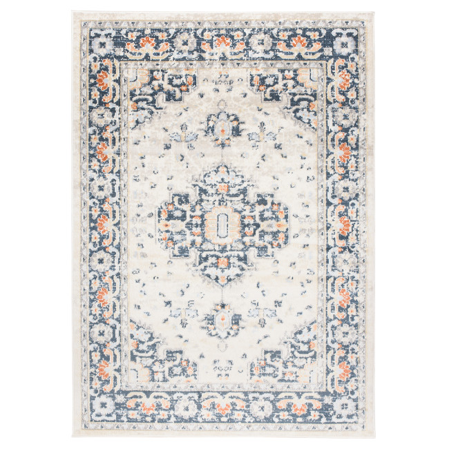 Koberec MIA 5172A krémový / modrý