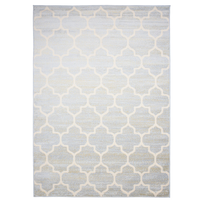 Koberec MIA 4496B krémový / modrý