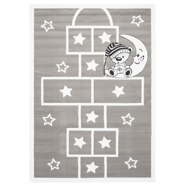 Detský koberec BABY FH63A FNU sivý
