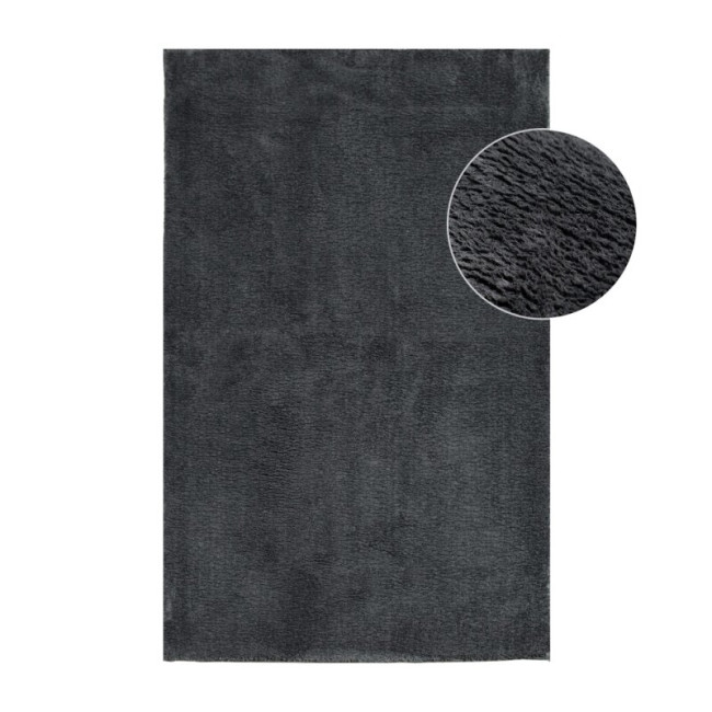 Kúpeľňový koberček PURE 500 tmavosivý