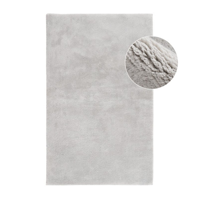 Kúpeľňový koberček PURE 500 sivý