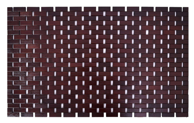 Kúpeľňová predložka ALBA tmavohnedá