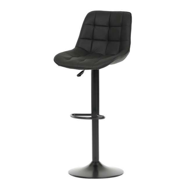 Levně Barová židle černá AUB-V3066 BK3
