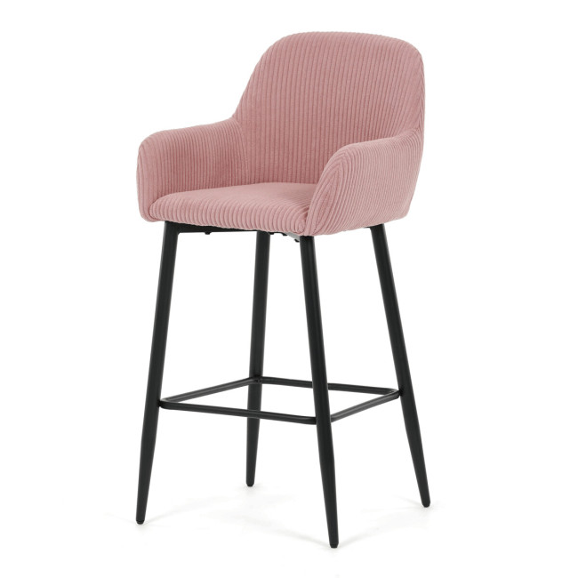 Levně Barová židle růžová AUB-V4009 PINK6