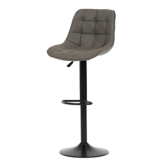 Levně Barová židle šedá AUB-V3066 GREY3