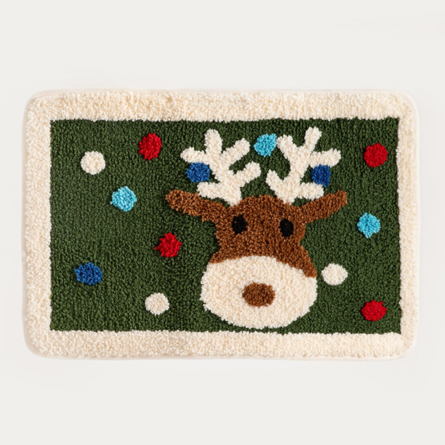 Kúpeľňový koberček JOYLLIE s vianočným vzorom 760297