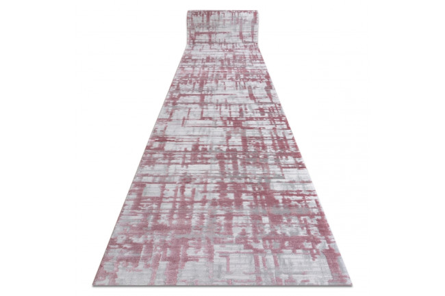 Behúň AKRYL DIZAYN 122 ružový/sivý