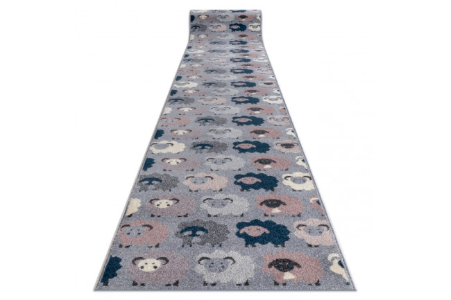 Behúň HEOS 78468 sivý / nebeský OVCE