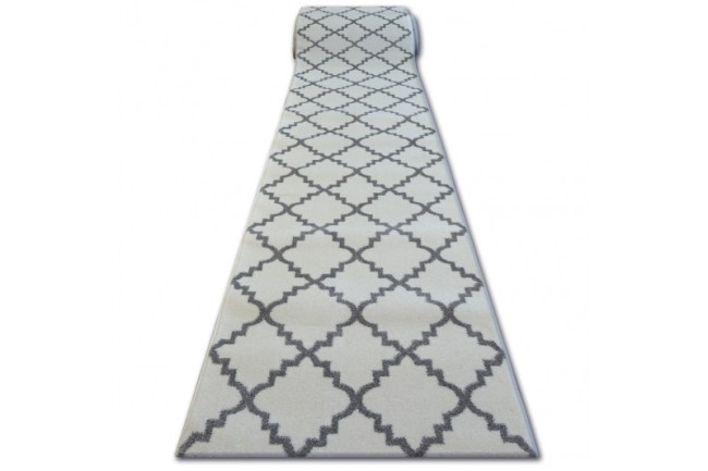 Behúň SKETCH F343 bielo / sivý trellis