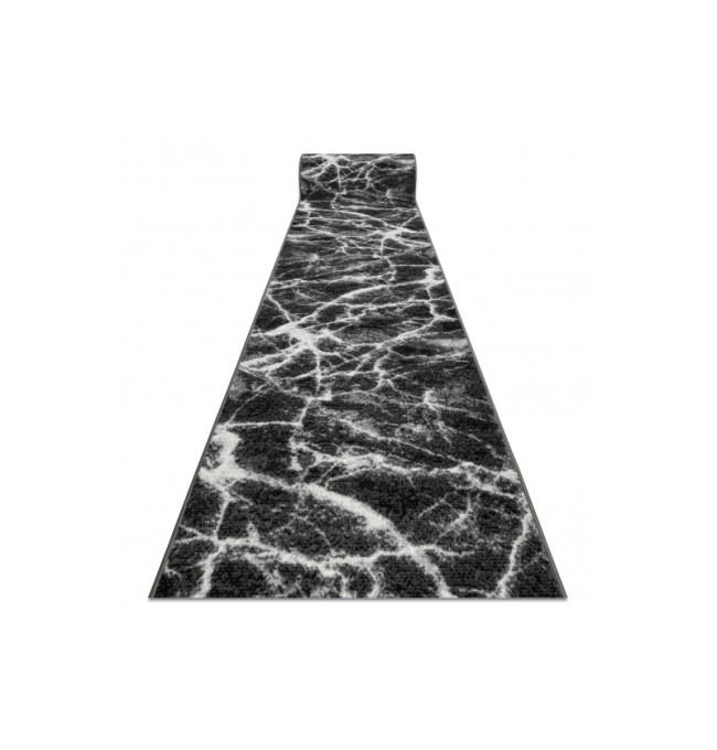 Behúň BCF MORAD Marmur antracit / čierny - Výpredaj