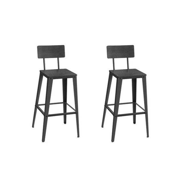 Set dvoch barových stoličiek LBC078B02 (2 ks)