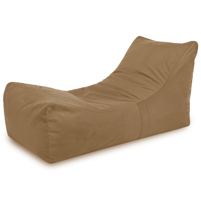 Leňoška LOUNGE ATENA plyš - béž