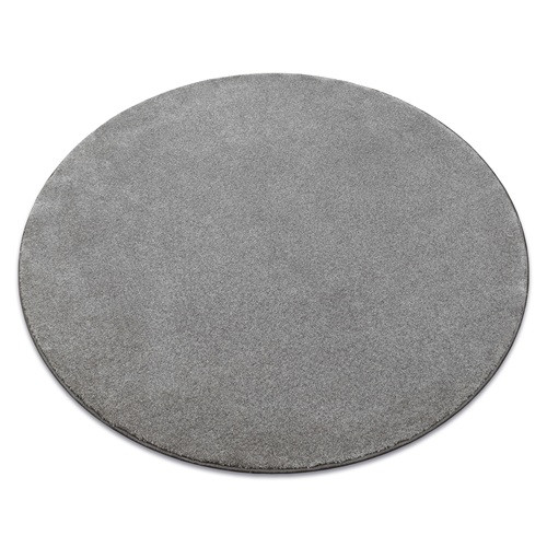 Koberec kruh DISCRETION sivý