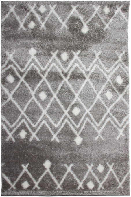 Koberec Boho 590 D.GREY/CREAM