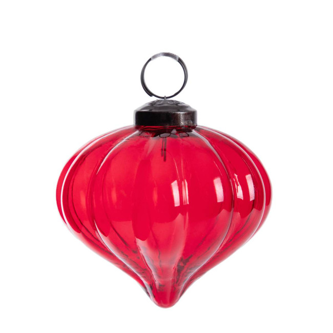 Závesná vianočná dekorácia INDIS červená 712241