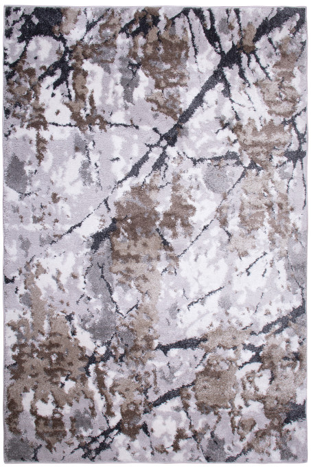 Koberec Bonanza 9103B svetlosivý / hnedý