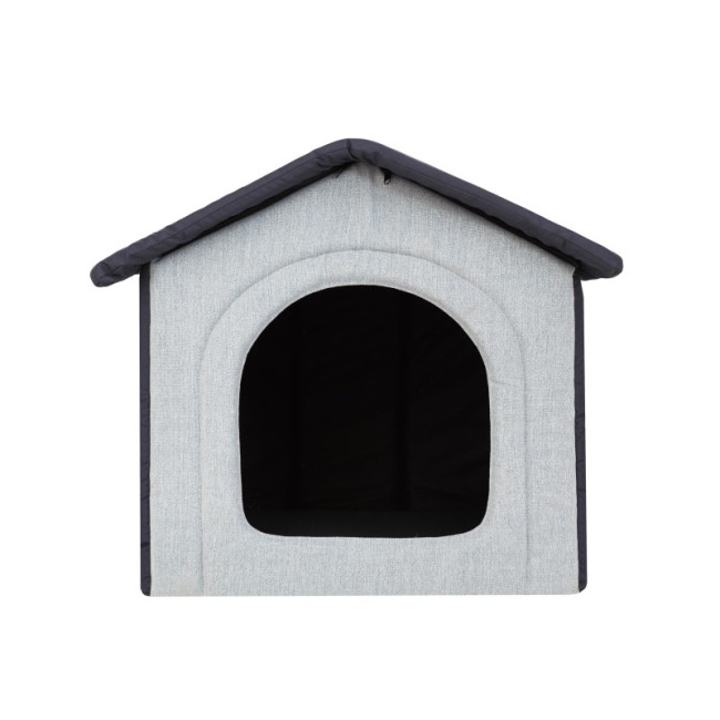 Búda pre psa INARI R4 sivá / granátová